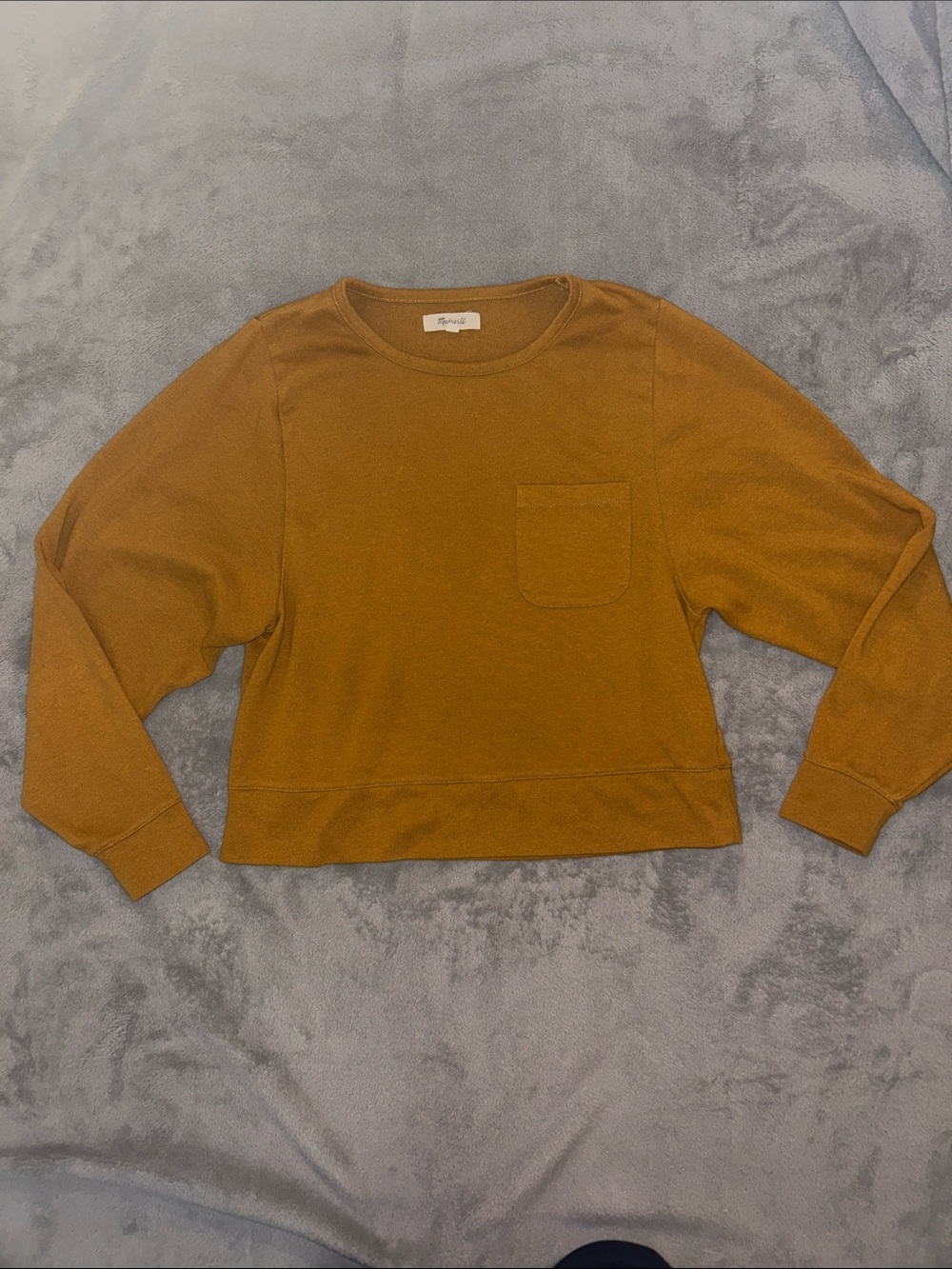 Madewell Ochre shirt with Pocket